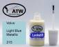 Preview: Volvo, Light Blue Metallic, 215: 20ml Lackstift, von ATW Autoteile West.